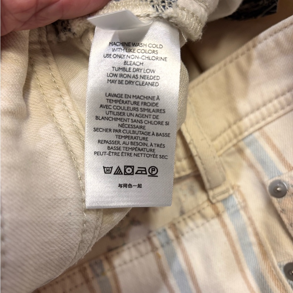 Anthropologie Pilcro Fleur High-Rise Slim Boyfriend Jeans Size 28 - Picture 8 of 13